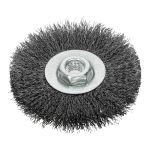 T&ouml;&ouml;riistad ja m&otilde;&otilde;teseadmed // Lisaseadmed lihvijatele, puuridele ja kruvikeerajatele // Szczotka tarczowa z drutu stal.falist. fi=115mm, m14 proline