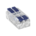 Uued tooted // Złączka instalacyjna zaciskowa 2-przewodowa, dwustronna; na dowolny przew&oacute;d 0,75-4mm?; IEC 250V/32A; 50 szt.