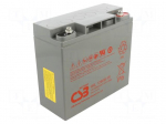 Re-battery: acid-lead | 12V | 20Ah | AGM | maintenance-free | 80W