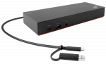 Lenovo 40AF0135EU notebook dock/port replicator Wired Black