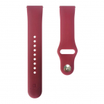 Strap Evelatus  Evelatus Watch 22mm Silicone Loop Watch Straps (130mm M/L) Plum