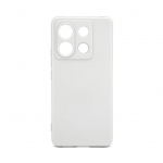 Back panel cover iLike Xiaomi Poco X6 Nano silicone case Silver