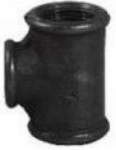 Cast Iron Red.Tee 1''-3/4''