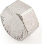 Female cap 1", chrome plated