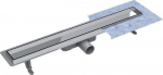 Linear shower drain DUO 500 VOGI set.