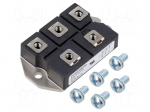 Bridge rectifier: three-phase | Urmax: 1.8kV | If: 100A | Ifsm: 1kA