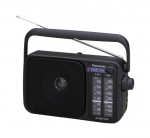 Panasonic RF-2400D Portable Analog Black