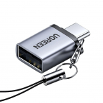 Converter Ugreen  US270 USB-C (Male) / USB-A 3.0 (Female) Adapter with Lanyard Space Gray