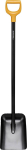 FISKARS SOLID METAL SHOVEL WITH D-SHAPED HANDLE