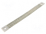 Braids | earthing tape | W: 30mm | 50mm2 | &Oslash;1: 11mm | &Oslash;2: 11mm | 250A | KT