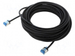 Patch cord | U/FTP | Cat: 6a | RJ45 plug,both sides | stranded | Cu | 10m