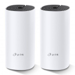 Routers TP-Link  Whole Home Mesh WiFi System Deco M4 (2-Pack) 802.11ac, 300+867 Mbit/s, 10/100/1000 Mbit/s, Ethernet LAN (RJ-45) ports 2, MU-MiMO Yes, Antenna type 2xInternal