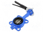 Inter-flange flap valve | cast iron | NBR | max.16bar | -20&divide;120&deg;C