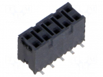 Connector: pin strips | socket | female | PIN: 10 | vertical | SMT | 2x5