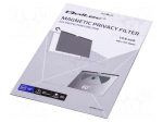 GDPR privacy filter | natural (transparent) | Thk: 0.5mm | 13.6"