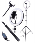 RoGer RING LED Ring Lamp with Tripod