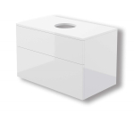 Washbasin cabinet with worktop