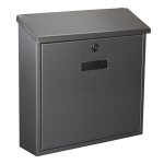 MAILBOX - MONACO - INOX - 36,5 x 36,8 x 10 cm