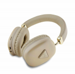 Guess Saffiano PU Leather Triangle Logo Wireless Headphones