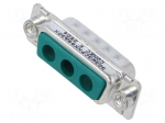 Connector: Special D-Sub | PIN: 3 | male | crimped | size 2 (DA)