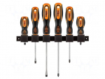 Screwdriver: universal-set | Phillips,slot | 6pcs.