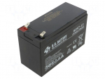 Re-battery: acid-lead | 12V | 7Ah | AGM | maintenance-free | 2.35kg