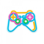 LED Neon light sign - gamepad, multicolor