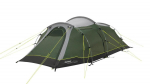 Outwell Two Room Tunnel Tent | Earth 3 Plus | 3 person(s) | Green
