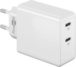 Controller Goobay  61758 Dual USB-C PD Fast Charger (36 W), White