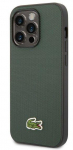Back panel cover Lacoste Apple iPhone 14 Pro Iconic Petit Pique Logo Case Dark Green