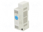 Sensor: thermostat | NO | 10A | 250VAC | screw terminals | 7&plusmn;4 K | IP20
