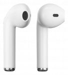 Earphones STREETZ True Wireless, 350 mAh case, BT5 white / TWS-0008