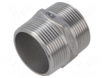 Splice terminal: nipple | male-male | max.10.5bar | Thread: G 1 1/2"