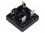 Bridge rectifier: single-phase | Urmax: 400V | Ufmax: 1.1V | If: 25A