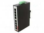 Switch Ethernet | unmanaged | Number of ports: 8 | 12&divide;48VDC | RJ45