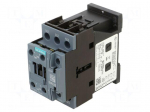 Contactor: 3-pole | NO x3 | Auxiliary contacts: NO + NC | 230VAC | 12A