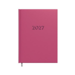 Planning notebook calendar 2027 A5 Raspberry Red