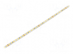 LED tape | white neutral | 2835 | 24V | LED/m: 168 | 5mm | IP20 | 8W/m