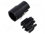 Connector: M17 | male | contact insert | M17 | PIN: 9(4+5) | crimped