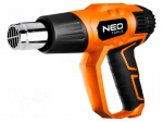 Tool: electric hot shrink gun | 2kW | 230VAC | 50&divide;600&deg;C