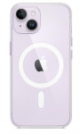 Back panel cover Apple - iPhone 14 Clear Case with MagSafe Transparent