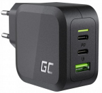 Green Cell GC PowerGaN 65W USB-C PD Charger for laptops, MacBook, Tablets, and Smartphones