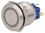 Switch: vandal resistant | Pos: 2 | SPDT | 3A/220VAC | 5A/24VDC | IP65