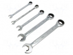 Tools set: keys | rattle,combination spanner | VARIUS PLUS | 5pcs.