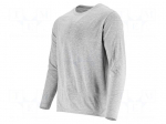 Long-sleeved t-shirt | Size: XXL (184/114-120) | grey | 170g/m2