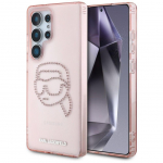 Other goods Karl Lagerfeld Karl Lagerfeld Rhinestones K. Head Logo Samsung Galaxy S25 Ultra Case Pink