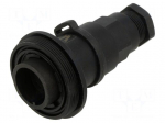 Connector: circular | plug | male | PIN: 3 | 12A | 277V | IP68,IP69K | 5&divide;7mm