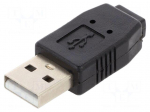Adapter | USB 2.0 | USB A plug,USB B mini socket