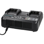 Patareisid, akusid ja laadijaid // Power tool batteries // Ładowarka podw&oacute;jna 2x4,5a 18v