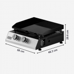 Black+Decker BXOP4900E 2-burner gas barbecue